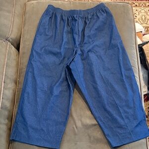 Alfred Dunner Jean look capris
